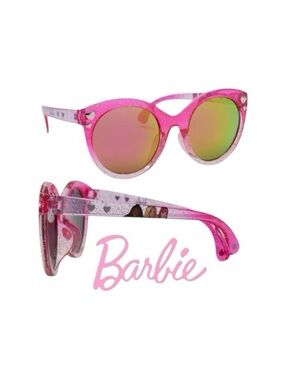 Barbie Pink Glitter Cat Eye Sunglasses